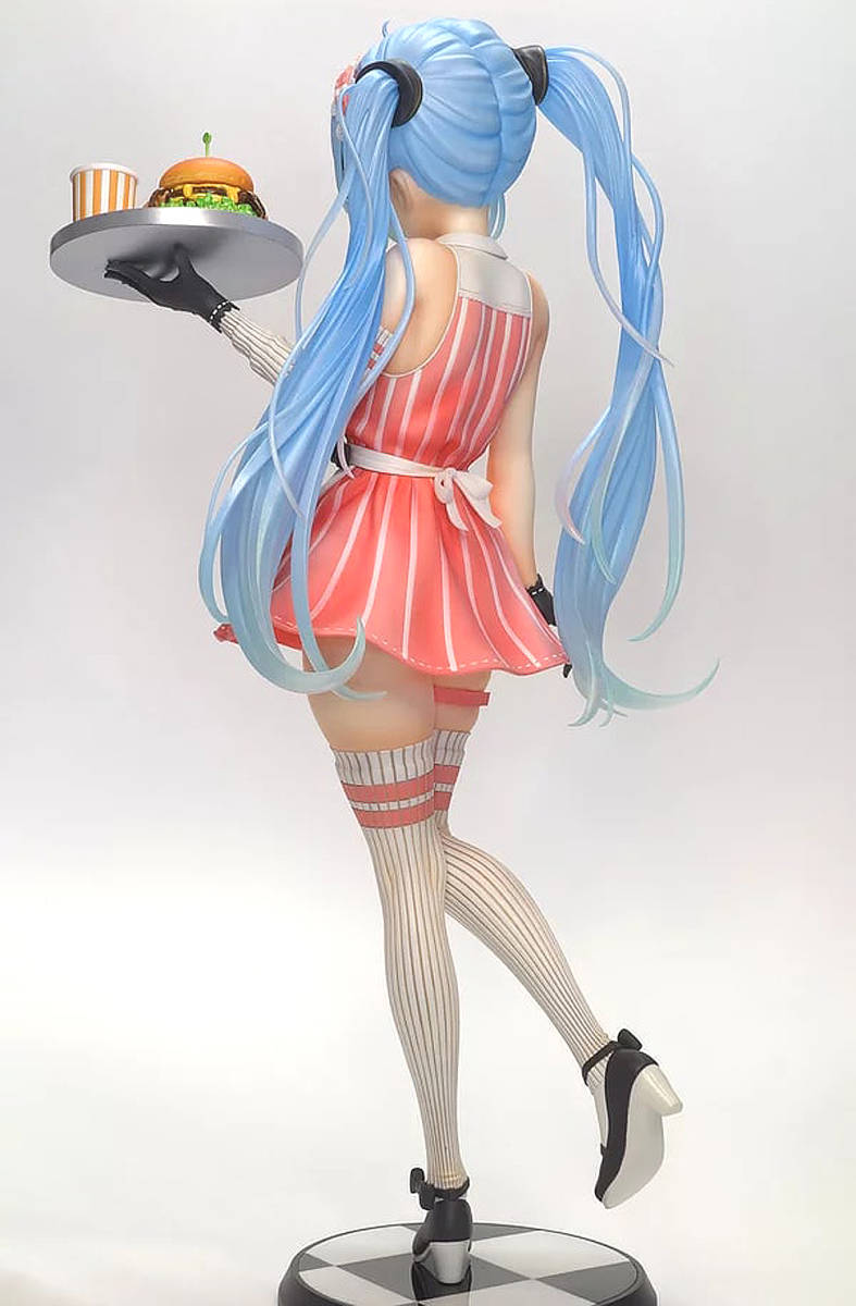 A.N.S.Works 初音ミク SWEETS PARADISE 2018 ver. ガレージキット ガレキ レジン WF2021秋 ワンフェス2021秋 超レア 希少 _画像3