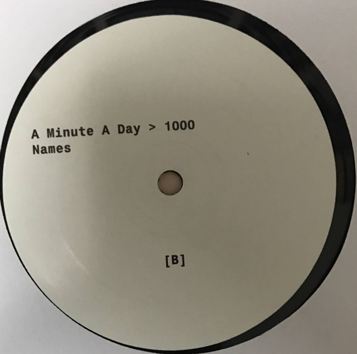 [ 12 / レコード ] 1000 Names / A Minute A Day ( Hip Hop ) Eklektik Records メロウ ヒップホップ _画像4