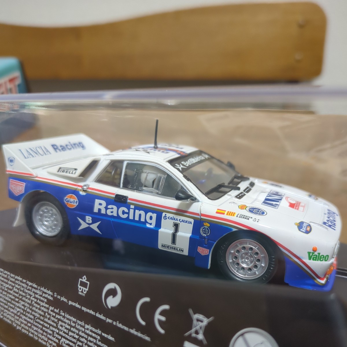 1/32 NINCO「ランチア037 #1 ロスマンズカラー」LANCIA037 ラリー スロットカー Gulf　ニンコ_画像6