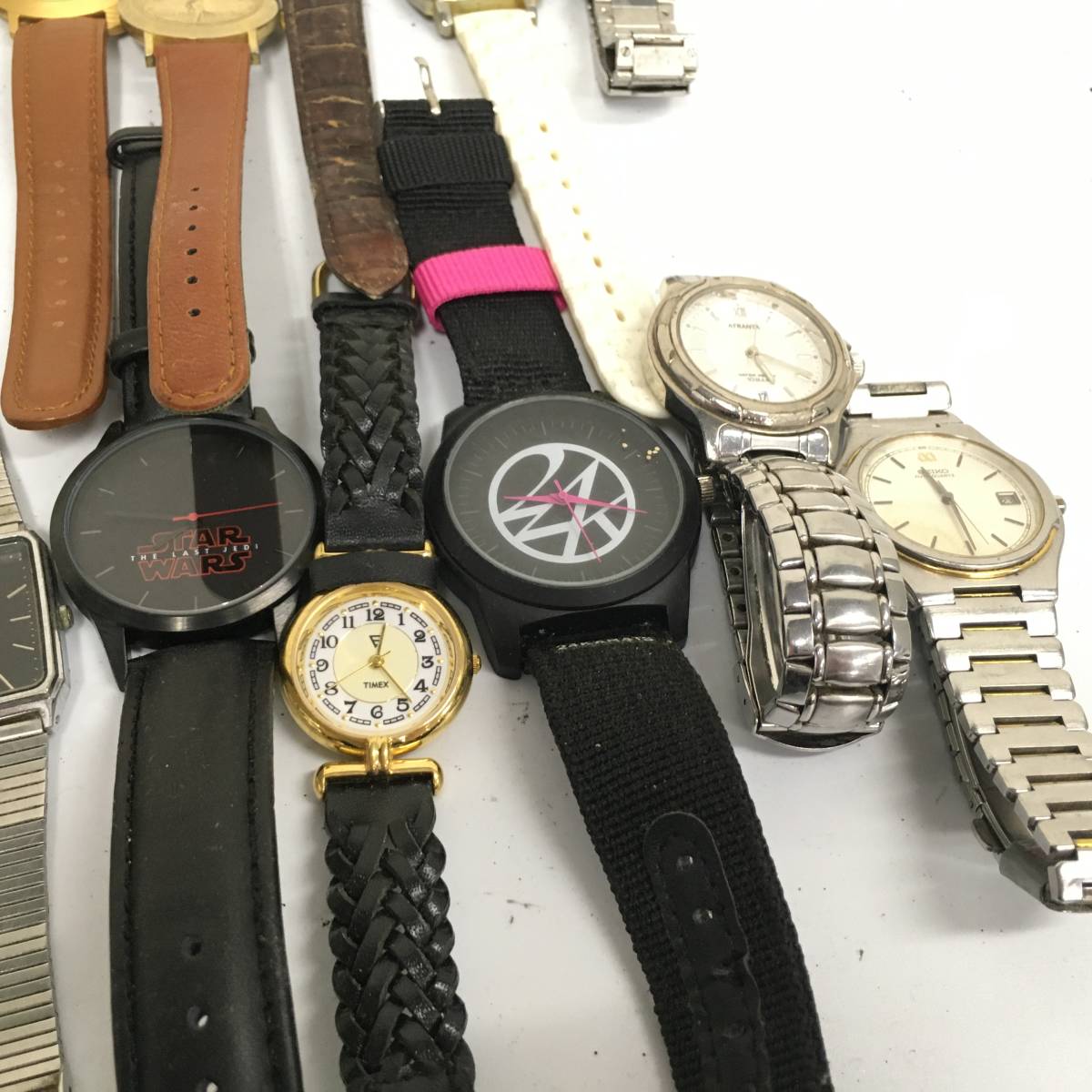 ◯TM-491N 腕時計 40本まとめ メンズ/レディース SEIKO/CASIO その他 【ジャンク品】_画像2