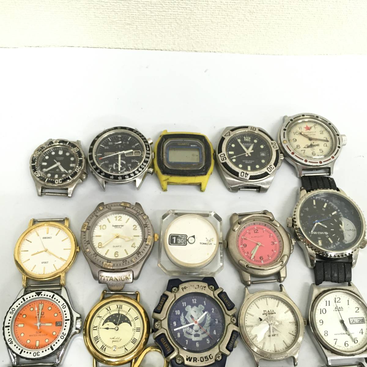 ◯TM-604N 腕時計 その他 時計類 、パーツ類 80点まとめ SEIKO/CASIO その他 【全品ジャンク品】_画像5