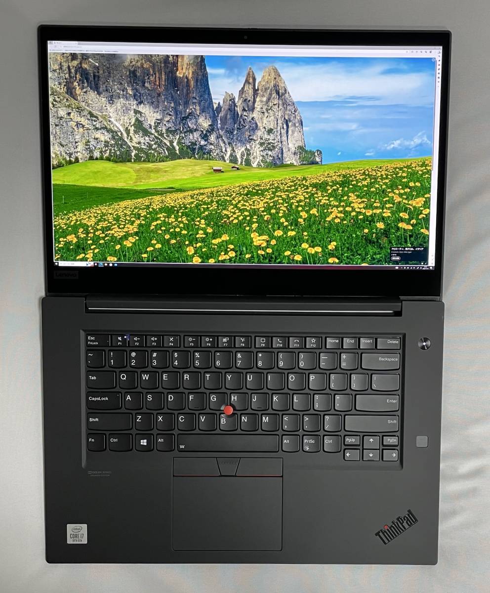高性能特別仕様 ThinkPad P1 Gen3 - SIMフリー MS Office 2021付き - CPU i7 / MEM 40GB / OLED 4K LCD / SSD 1TBx2 / Win10 Pro_画像5
