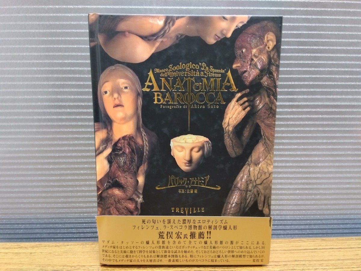 C18　ANATOMIA BAROCCA バロック・アナトミア　フィレンツェ　ラ・スペコラ　博物館の解剖学蝋人形　1994年9月22日　初版　写真　佐藤明_画像1