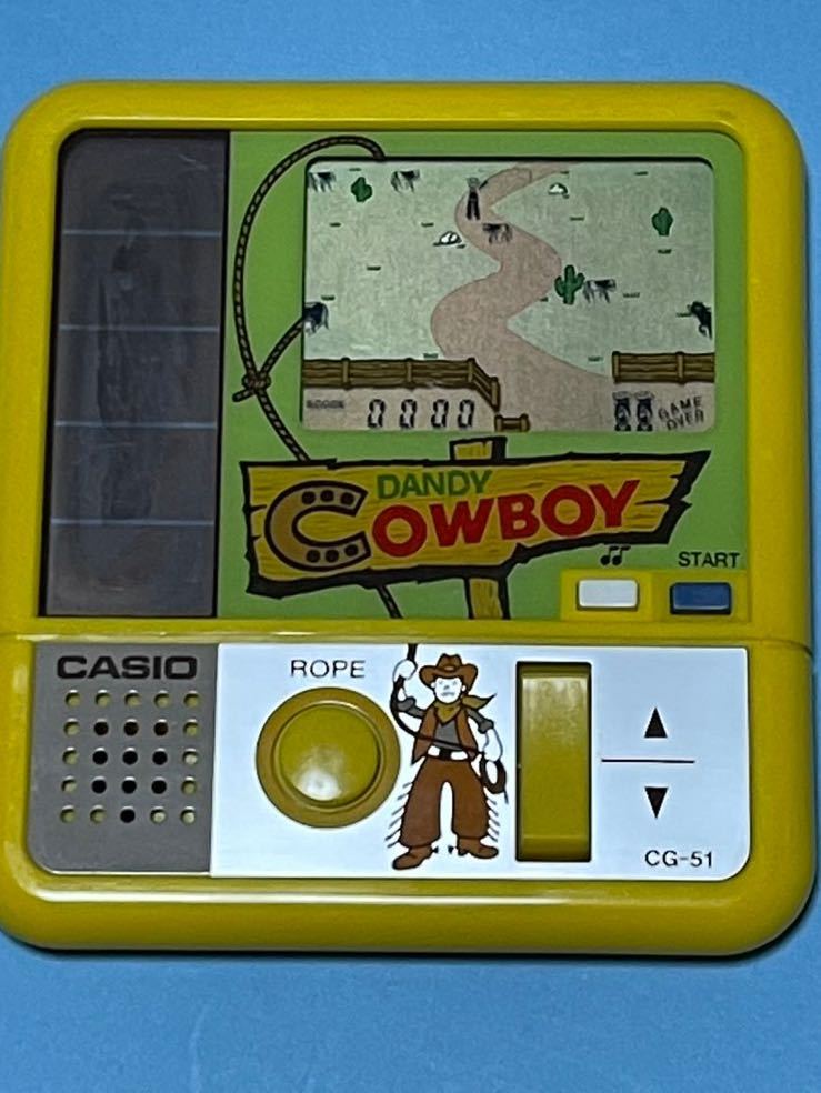 カシオ　DANDY COWBOY ダンディカウボーイ　レア　LCDゲーム