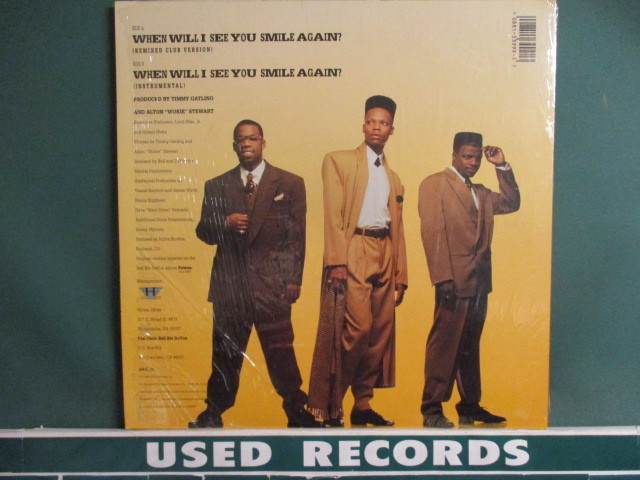 Bell Biv Devoe ： When Will I See You Smile 12'' (( 落札5点で送料当方負担_画像2
