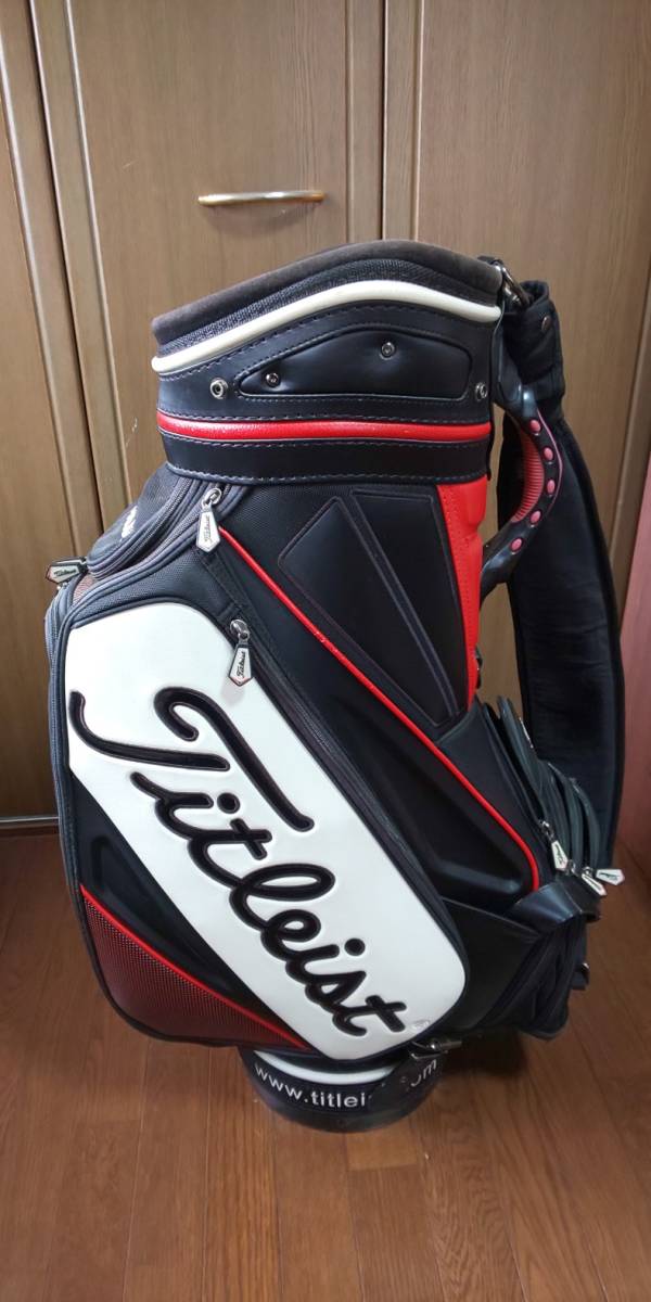 超レア Titleist ツアースタッフバッグ 10.5型 USED