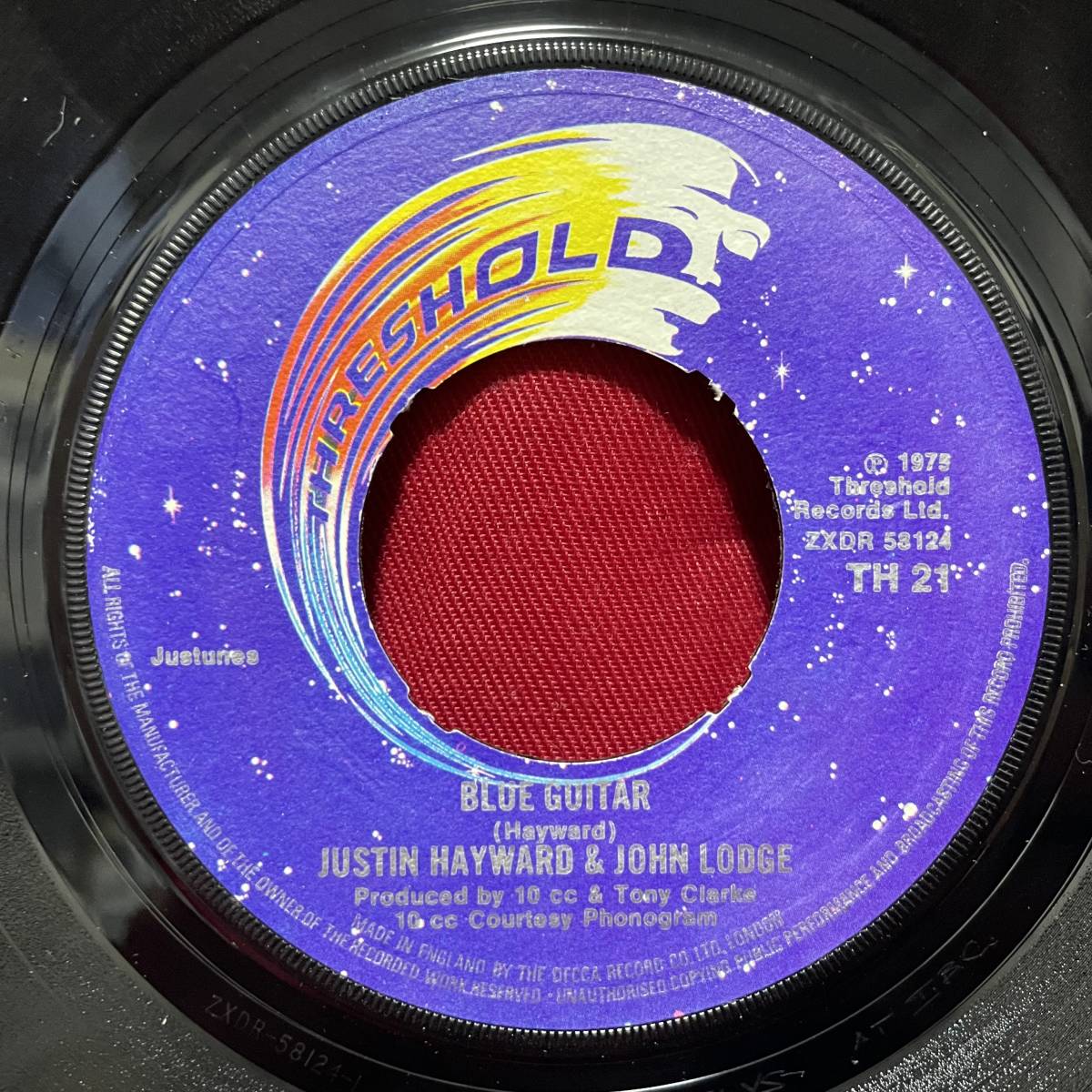 ◆UKorg7”s!◆JUSTIN HAYWARD AND JOHN LODGE◆BLUE GUITAR◆_画像1