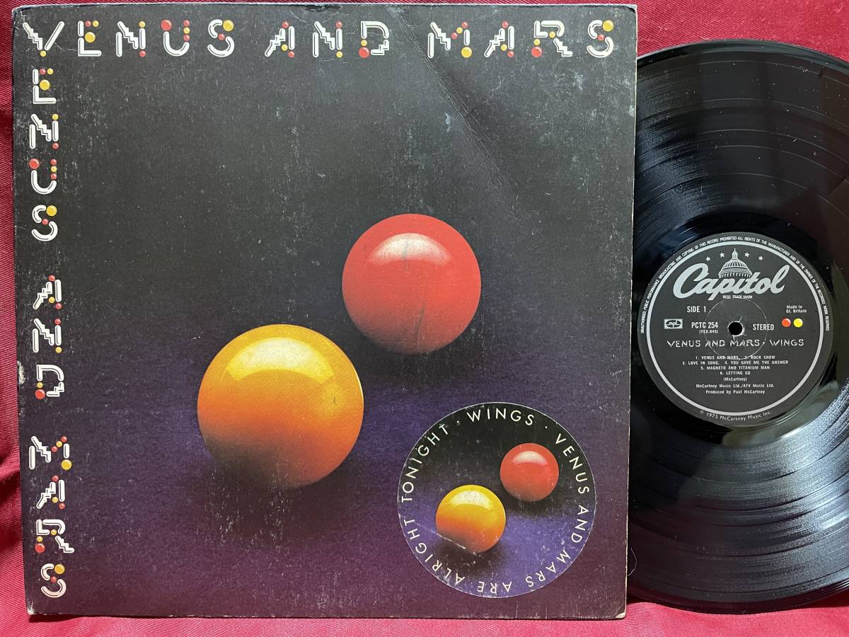 ◆UKorg盤!◆WINGS◆VENUS AND MARS◆_画像1