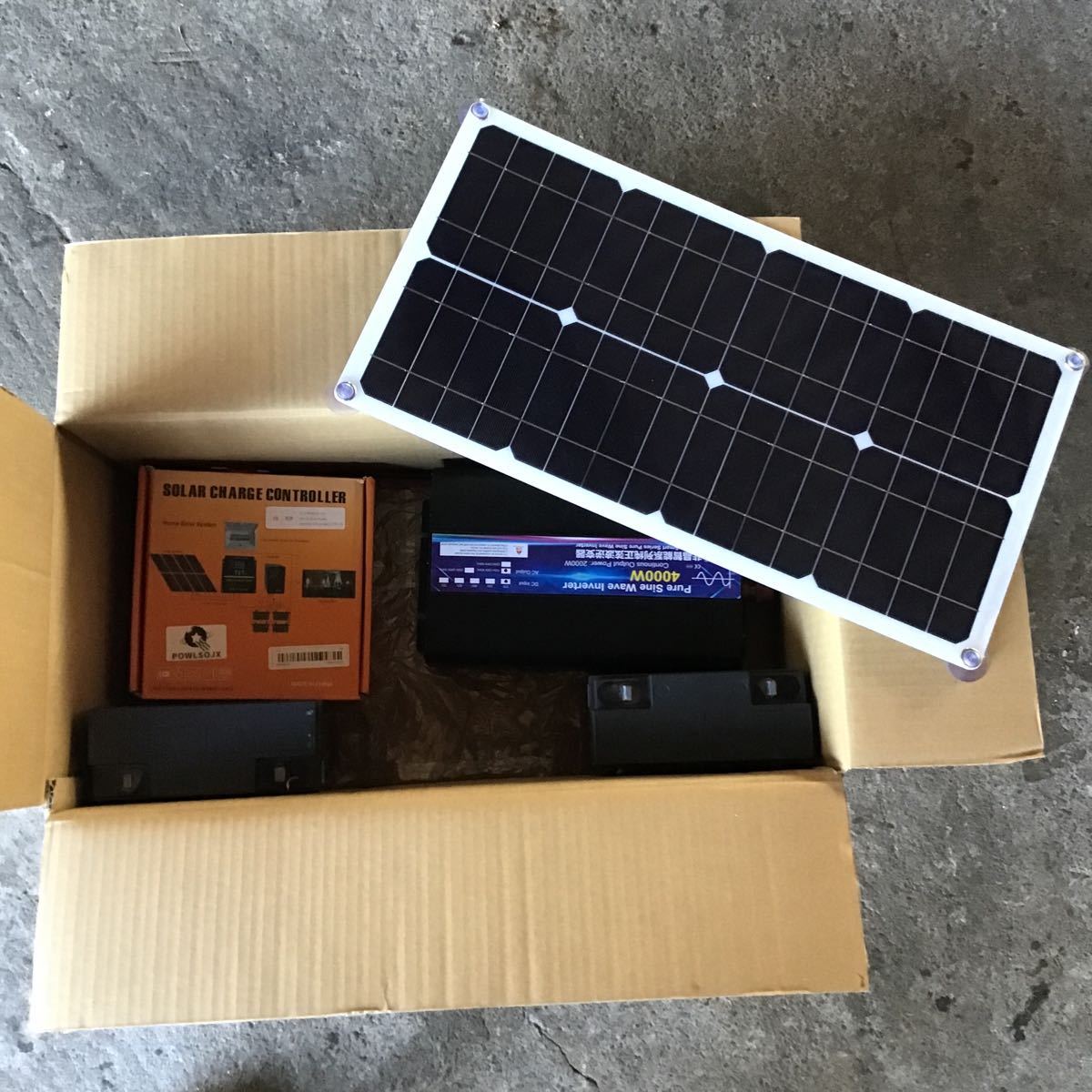 4個セット セット太陽光パネル ソーラーパネル バッテリータンク 4個セット セット太陽光パネル ソーラーパネル バッテリータンク