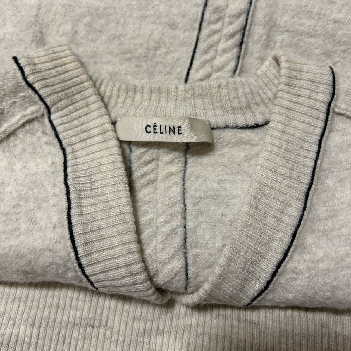 Celine by Phoebe Philo Rebuilding Knit セリーヌ フィービー期 ニット アーカイブ archive margiela comme des garcons the row chloe_画像6