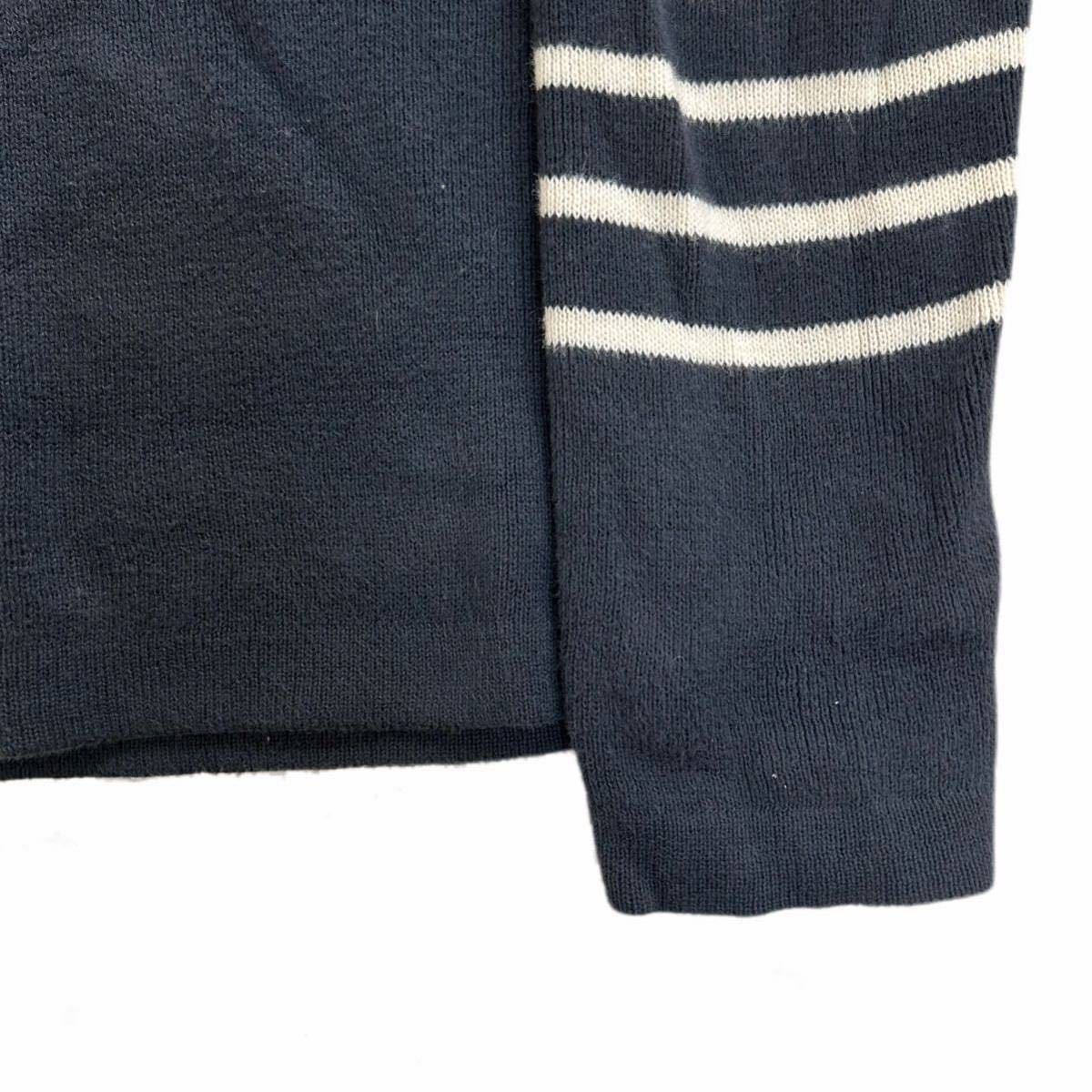 90s Jean Paul Gaultier Archive Border Print Sweater raf simons helmut lang margiela garcons アーカイブ ジャンポールゴルチエ ニット_画像3