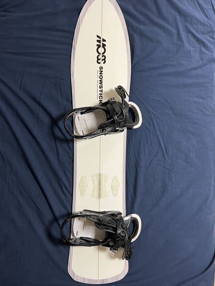3点セットMOSS SNOWSTICK バインディング付 モス スノー 3点セットMOSS SNOWSTICK バインディング付 モス スノー