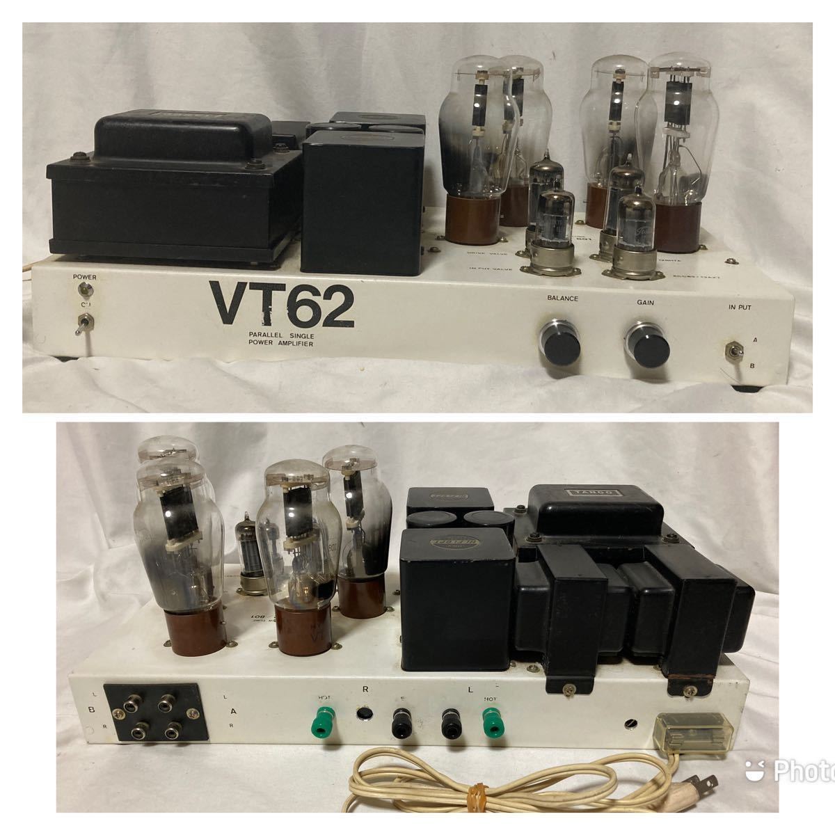 VT62 / 801 tube amplifier trance TANGO MS-250 hi-fi opt H-5S VT62 / 801 tube amplifier trance TANGO MS-250 hi-fi opt H-5S