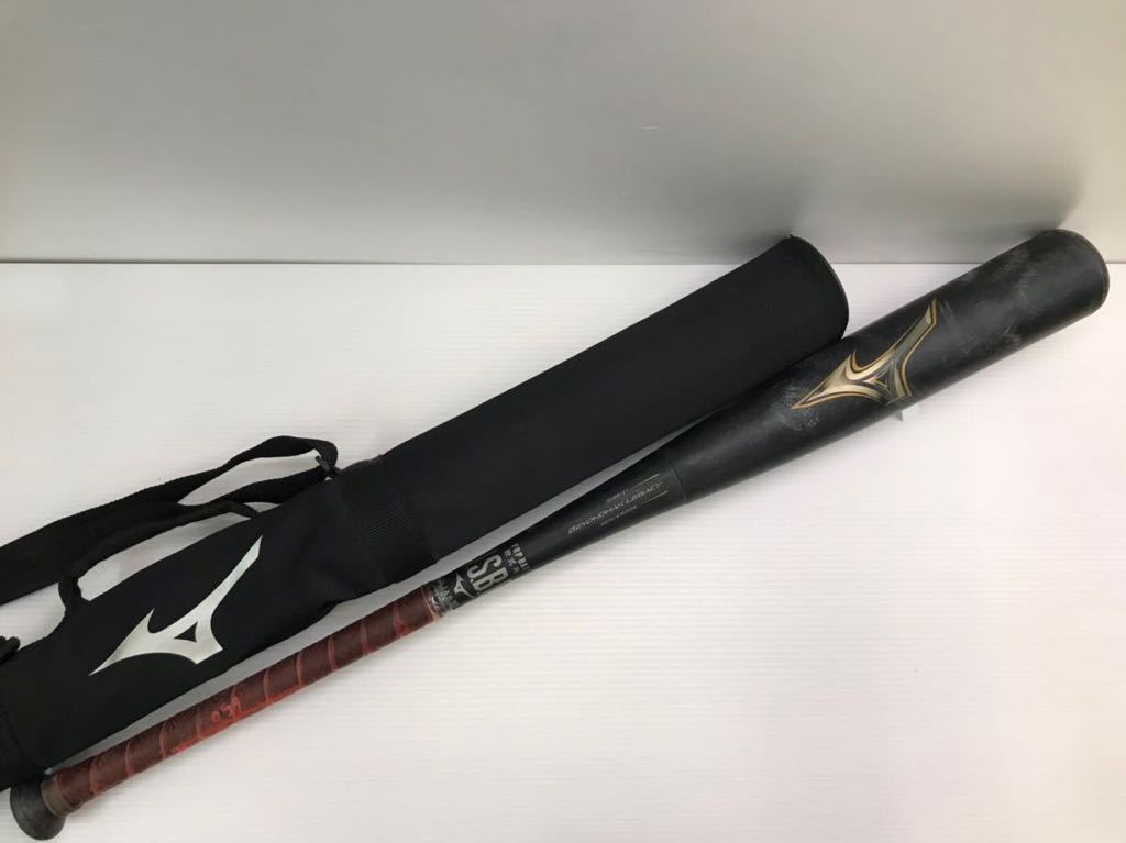 B-4897 ミズノ mizuno ビヨンドマックス レガシー BEYONDMAX LEGACY 軟式 83cm 複合 バット 1CJBR157 野球 中古_画像1