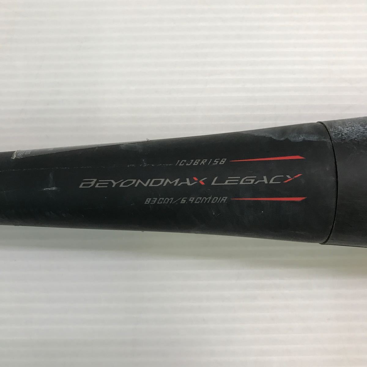B-4999 ミズノ mizuno ビヨンドマックス レガシー BEYONDMAX LEGACY 軟式 83cm 複合 バット 1CJBR158 野球 中古_画像4