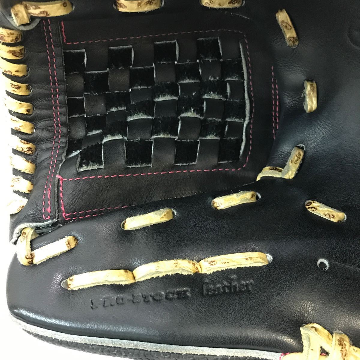 G-7847 ウィルソン Wilson 軟式 内野手用 オーダー グローブ グラブ 野球 中古品 刺繍入り_画像5