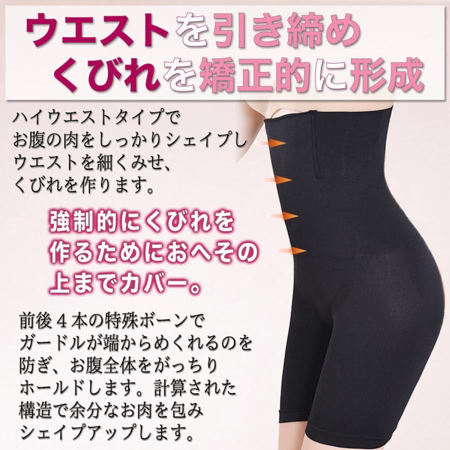 ハイウエストガードル XL/XXL 着圧レギンス ショーツ スパッツ 骨盤矯正 補正下着 産後 ダイエット くびれ ヒップアップ 美脚 即日発送_画像4