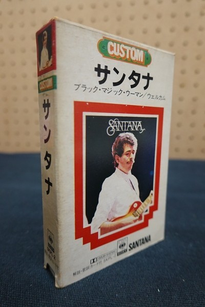 Em05/■カセットテープ■サンタナ SANTANA ブラック・マジック・ウーマン ウェルカム_画像1