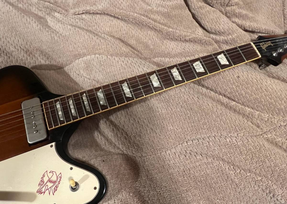 中古　Gibson　USA　FireBird　ファイヤーバード改　P90・ビグスビー_画像3