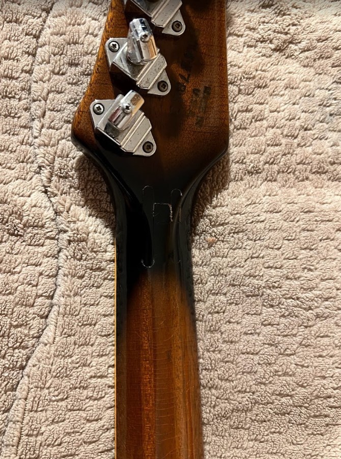 中古　Gibson　USA　FireBird　ファイヤーバード改　P90・ビグスビー_画像7