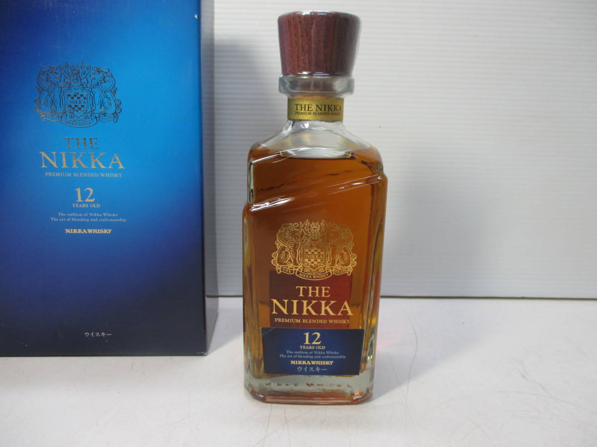 古酒 THE NIKKA 12 ザ・ニッカ12年 ウイスキー 700ml 43% 未開栓 n70_画像3