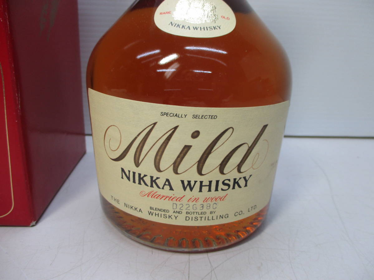 古酒 WHISKY NIKKA Mild マイルド ニッカ ウイスキー特級 760ml 43% 未開栓 n71_画像3