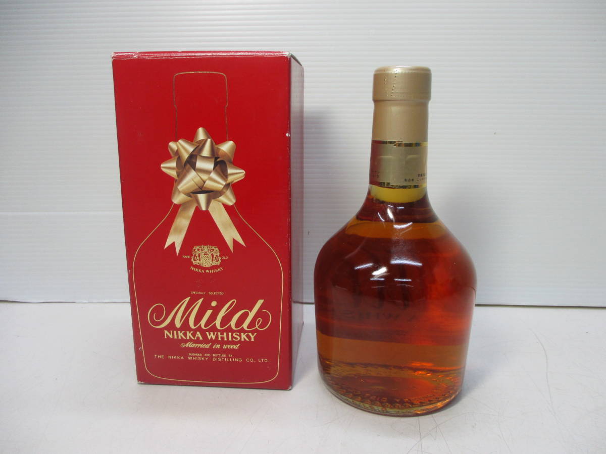 古酒 WHISKY NIKKA Mild マイルド ニッカ ウイスキー特級 760ml 43% 未開栓 n71_画像5