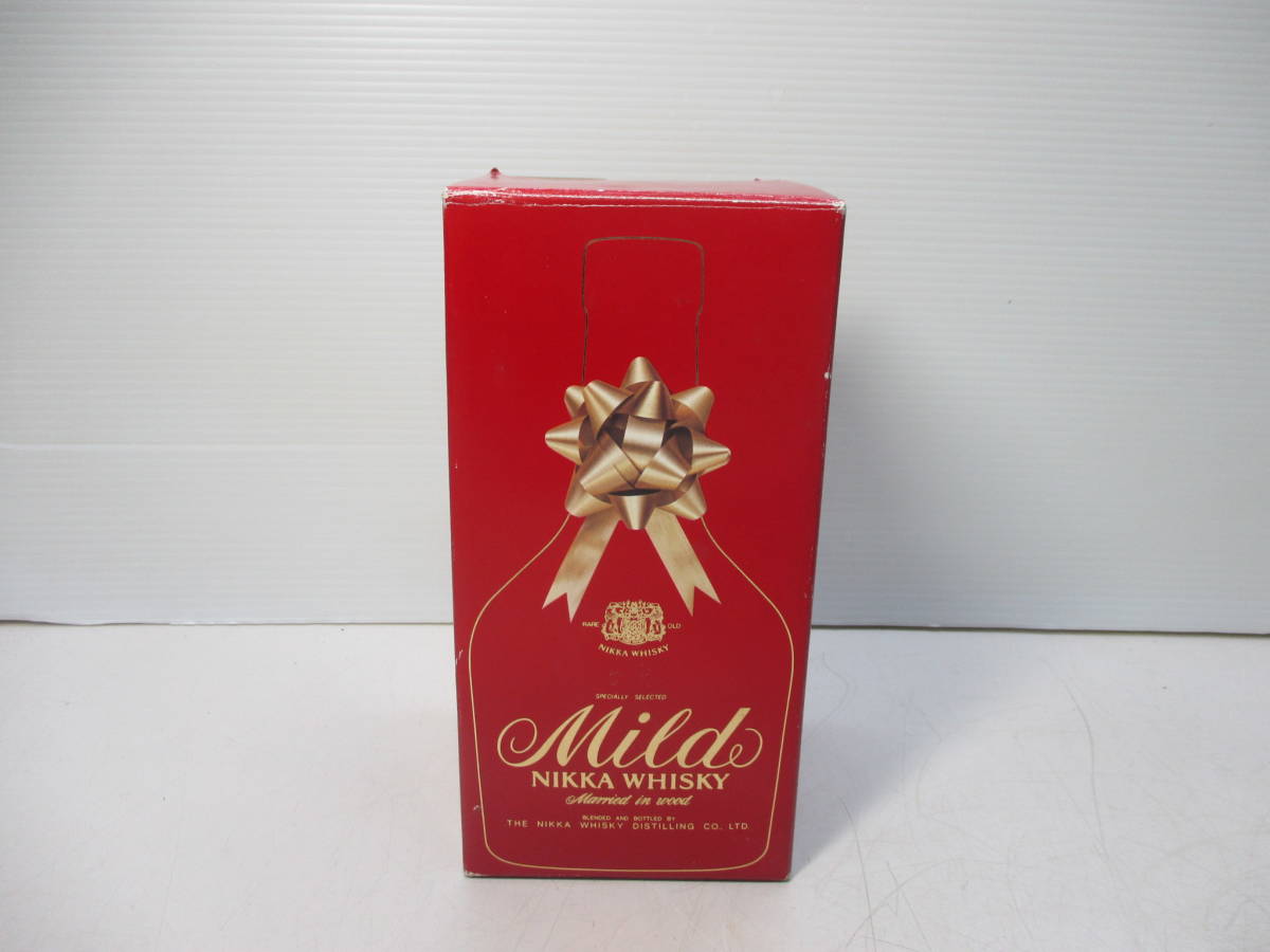 古酒 WHISKY NIKKA Mild マイルド ニッカ ウイスキー特級 760ml 43% 未開栓 n71_画像6