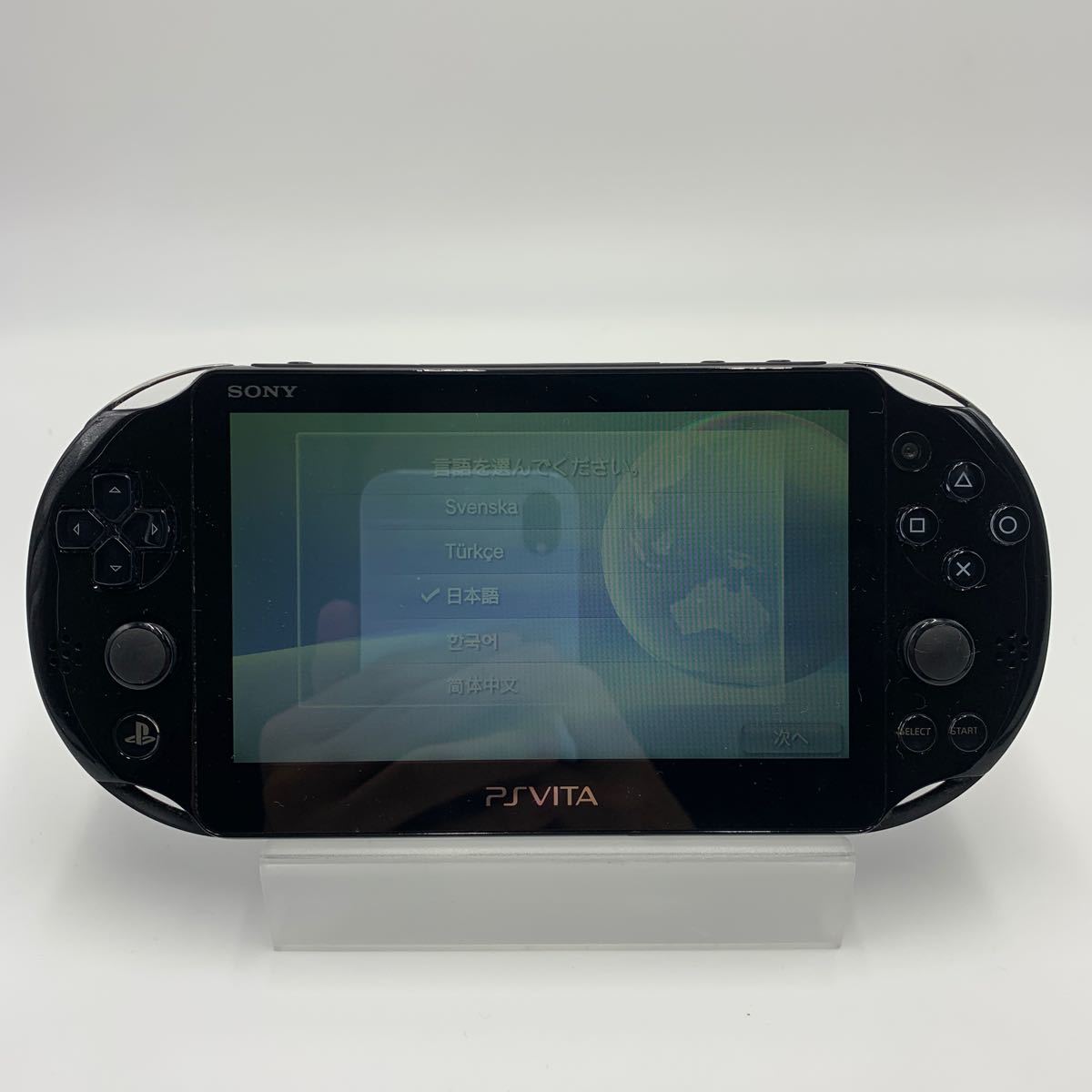 SONY PSVITA Playstation VITA プレイステーションヴィータ 本体 PCH-2000 1117-207_画像1