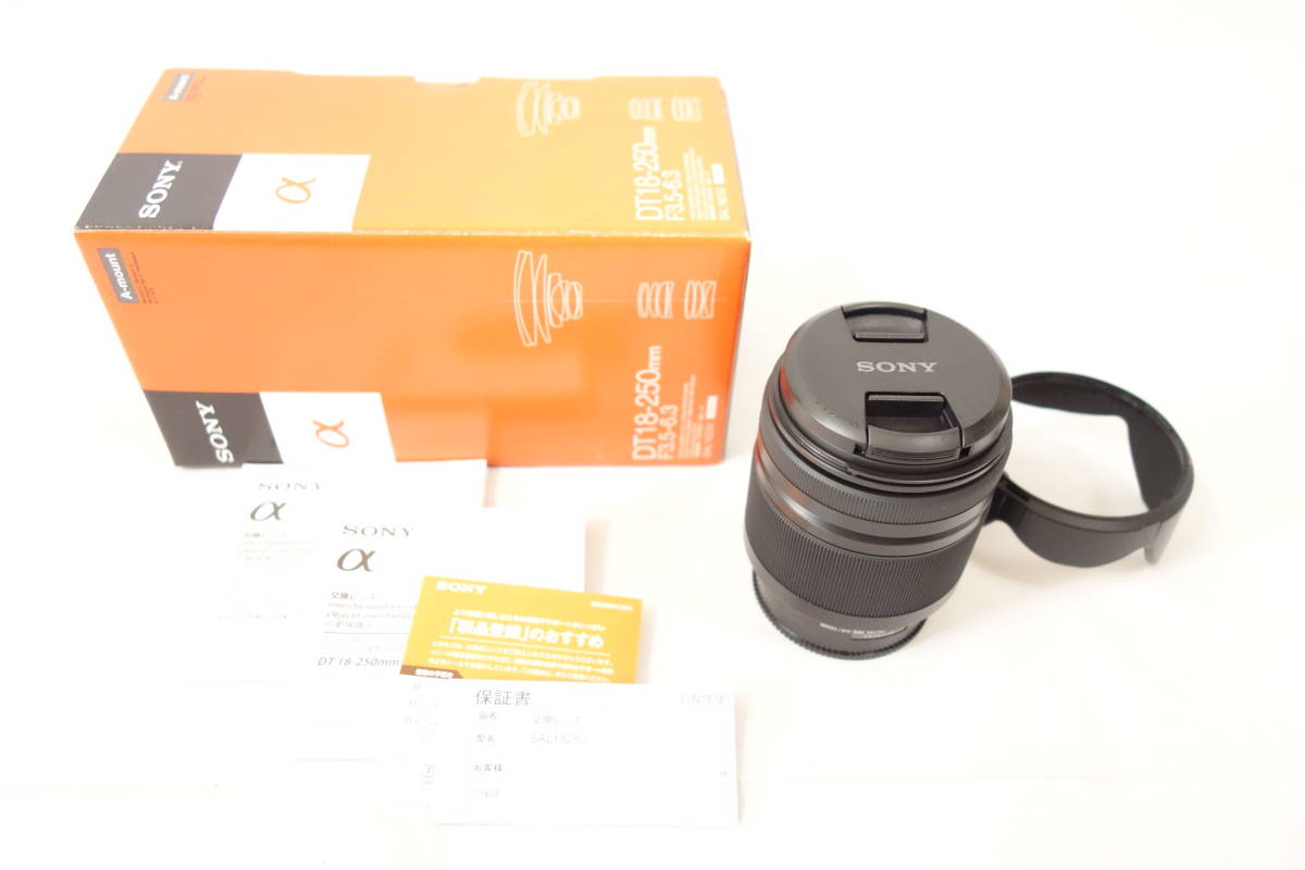 ☆未使用品☆ ソニー SONY レンズ A-mount DT 18-250mm F3.5-6.3 SAL18250