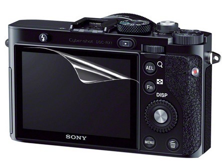 11-03-01【高光沢タイプ】SONY Cyber-shot RX1RII/RX1R/RX1/RX100 Series用 指紋防止 反射防止 気泡レス加工 カメラ液晶保護フィルムの画像1