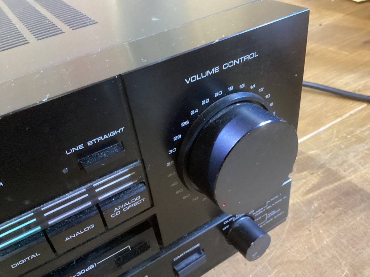 KENWOOD/ケンウッド プリメインアンプ DA-1100EX 通電確認のみ　現状品　動作未確認　中古_画像6