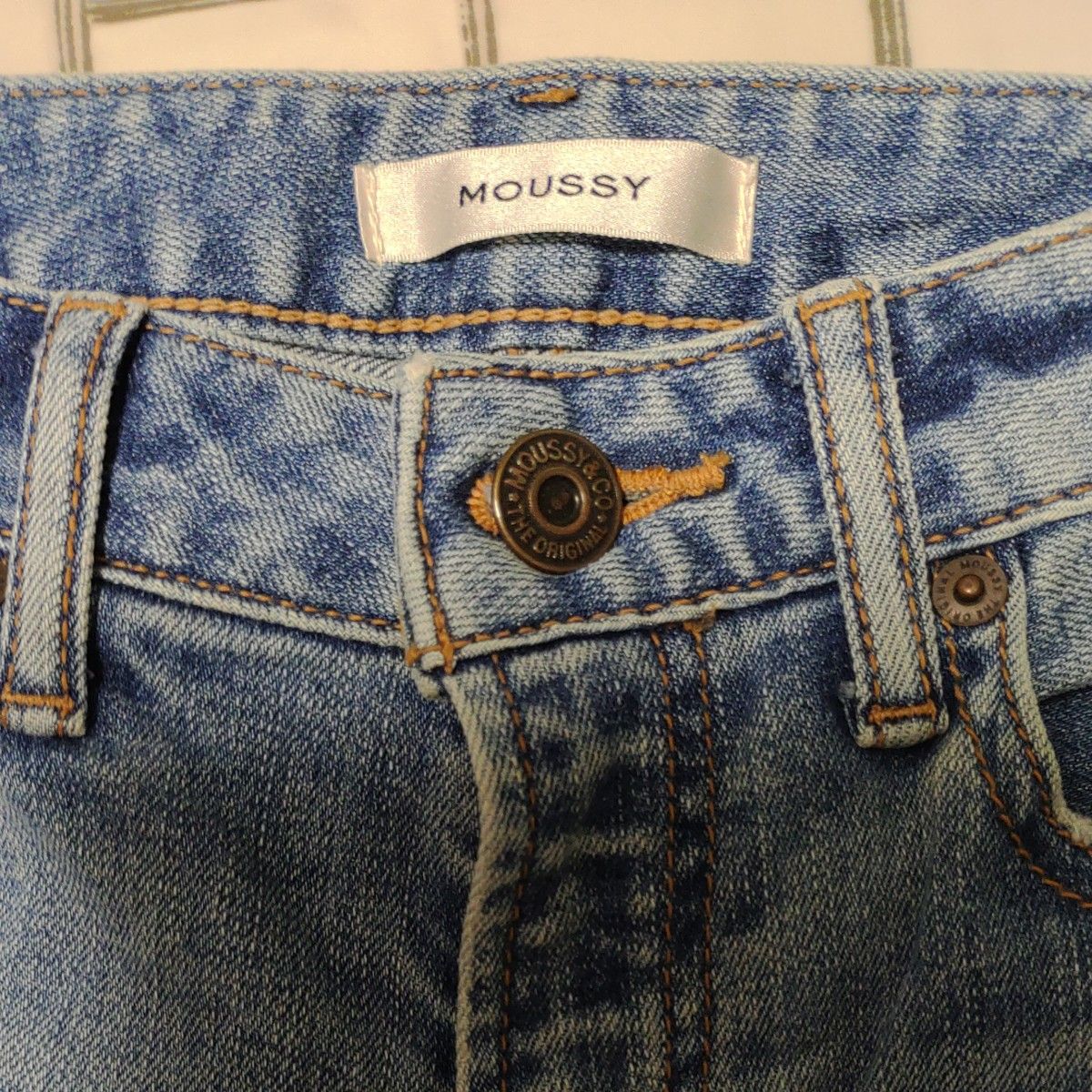 MOUSSY スキニーデニム スリムパンツ 　 ストレッチデニム  美脚  スリム