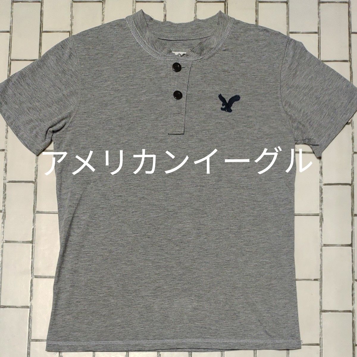 TAKEO KIKUCHI  半袖シャツ　アメリカンイーグル　グレーTシャツ