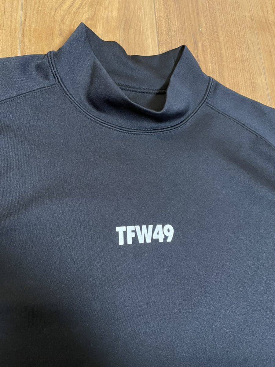 TFW49 モックネック Tシャツ ブラック 5 junhashimoto ゴルフ｜Yahoo