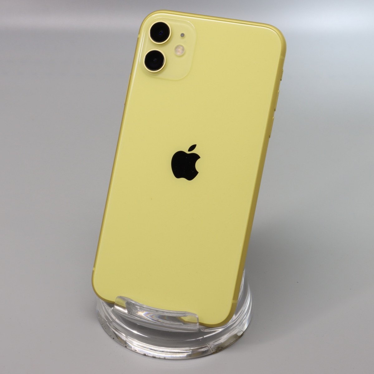 Apple iPhone11 128GB Yellow A2221 MWM42J/A バッテリ86% ■SIMフリー★Joshin9228【1円開始・送料無料】_画像1