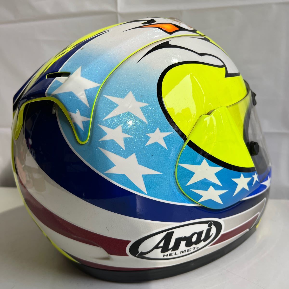 管S231117 g 現状品☆★ Arai ヘルメット　SIGNET R /61～62cm/※傷・汚れ・素材劣化有 _画像3