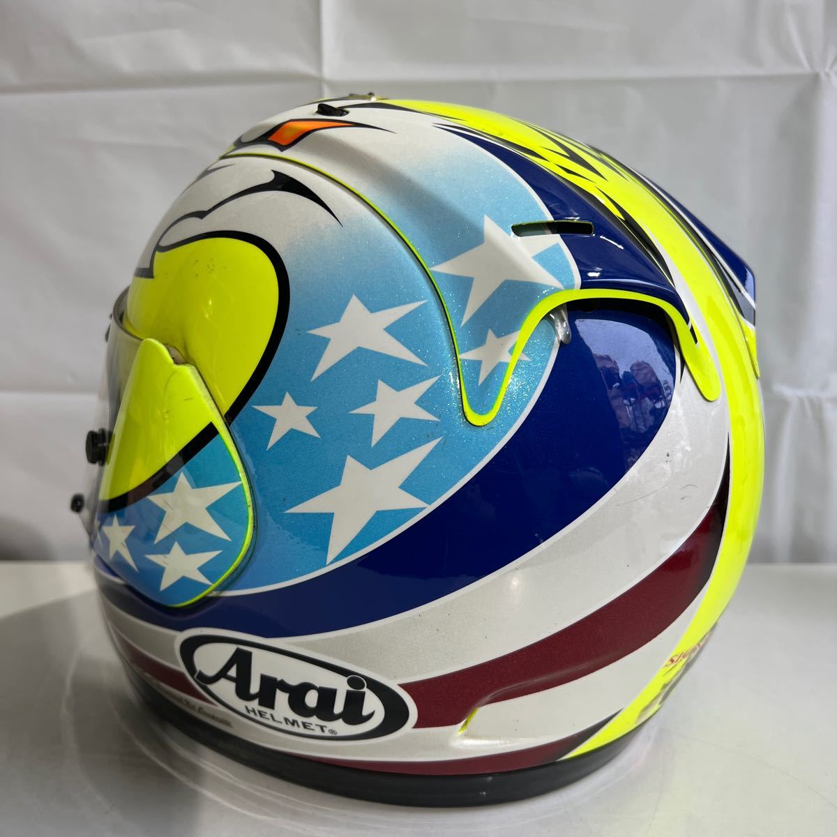 管S231117 g 現状品☆★ Arai ヘルメット　SIGNET R /61～62cm/※傷・汚れ・素材劣化有 _画像5