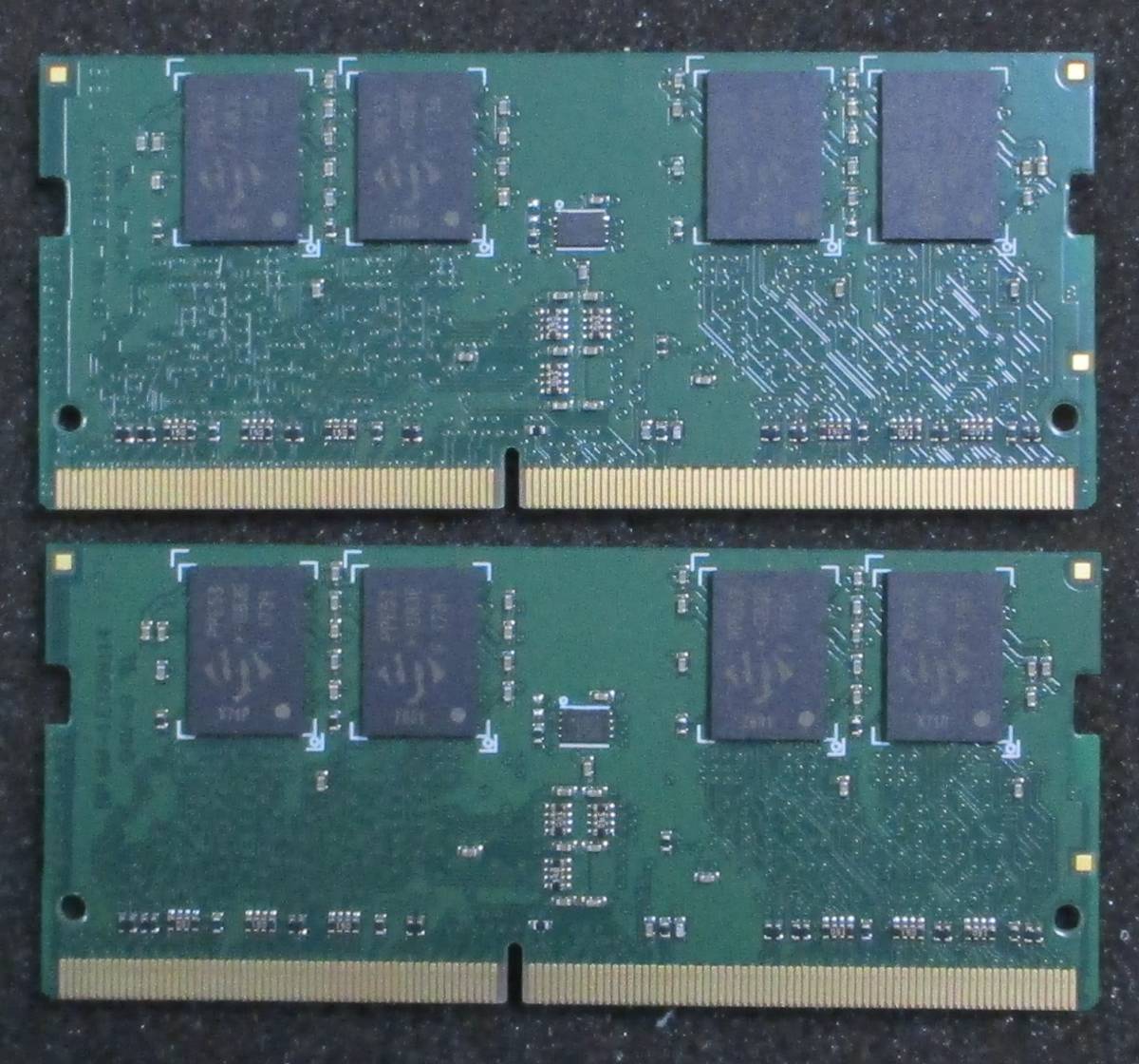ADATA ノートパソコン用メモリ DDR4-2400 4GB×2枚セット 計8GB （簡易動作確認済中古品）1_画像2