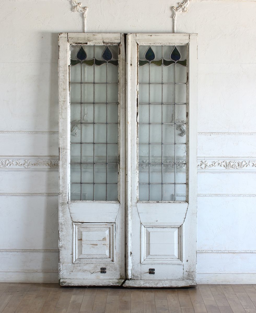  стекло двери дверь stain do дверь витражное стекло античный Англия Франция Vintage retro Europe we Lynn тонн wds-5464