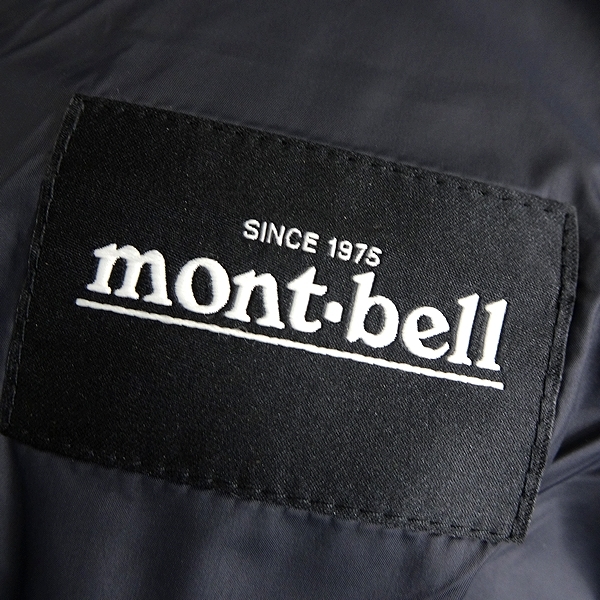 mont-bell モンベル 新品 定4.7万 高品質グースダウン使用 ダウンコート ジャケット ロングコート ML3BWMDK712 BK 100/L ▲120▼kkf1655e_画像9
