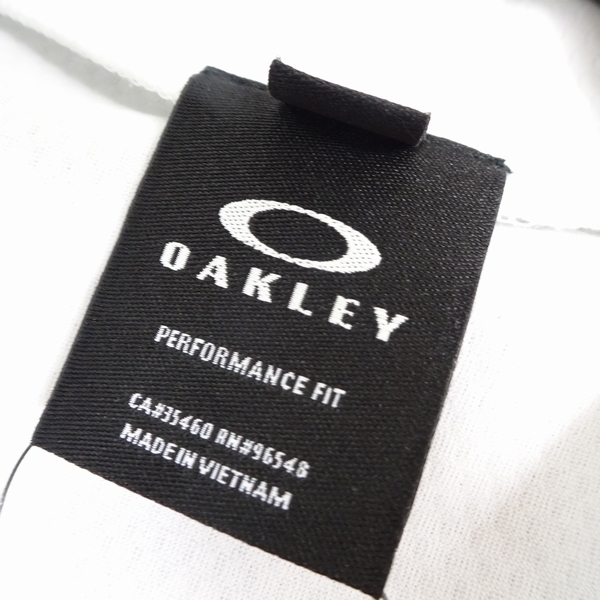 OAKLEY オークリー スカル ゴルフ 新品 吸汗速乾 ストレッチ モックネック シャツ インナー ゴルフウェア FOA404243 100 XL▲025▼kkf080ky_画像5