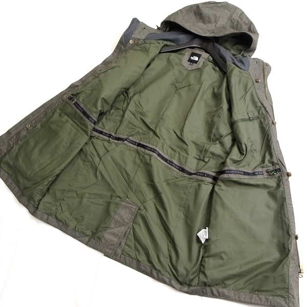 THE NORTH FACE ノースフェイス 定3.4万 防水×撥水×高透湿 3way 裏ボアフリースベスト付 ジャケット NVJ2YG50 DOV 100/L ▲051▼kkf1824c_画像6