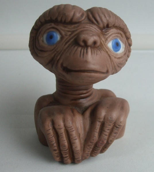 当時物 Vintage 1983 Avon E.T. The Extra Terrestrial 陶器製 フィギュア 人形 置物 中古品 ビンテージ _画像2