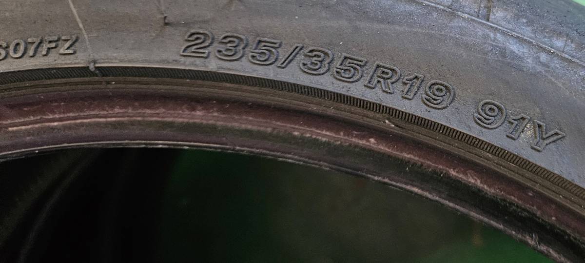 １円～☆2019年製 235/35R19 91Y☆BS POTENZA/ポテンザ S007A☆2本セット☆_画像5