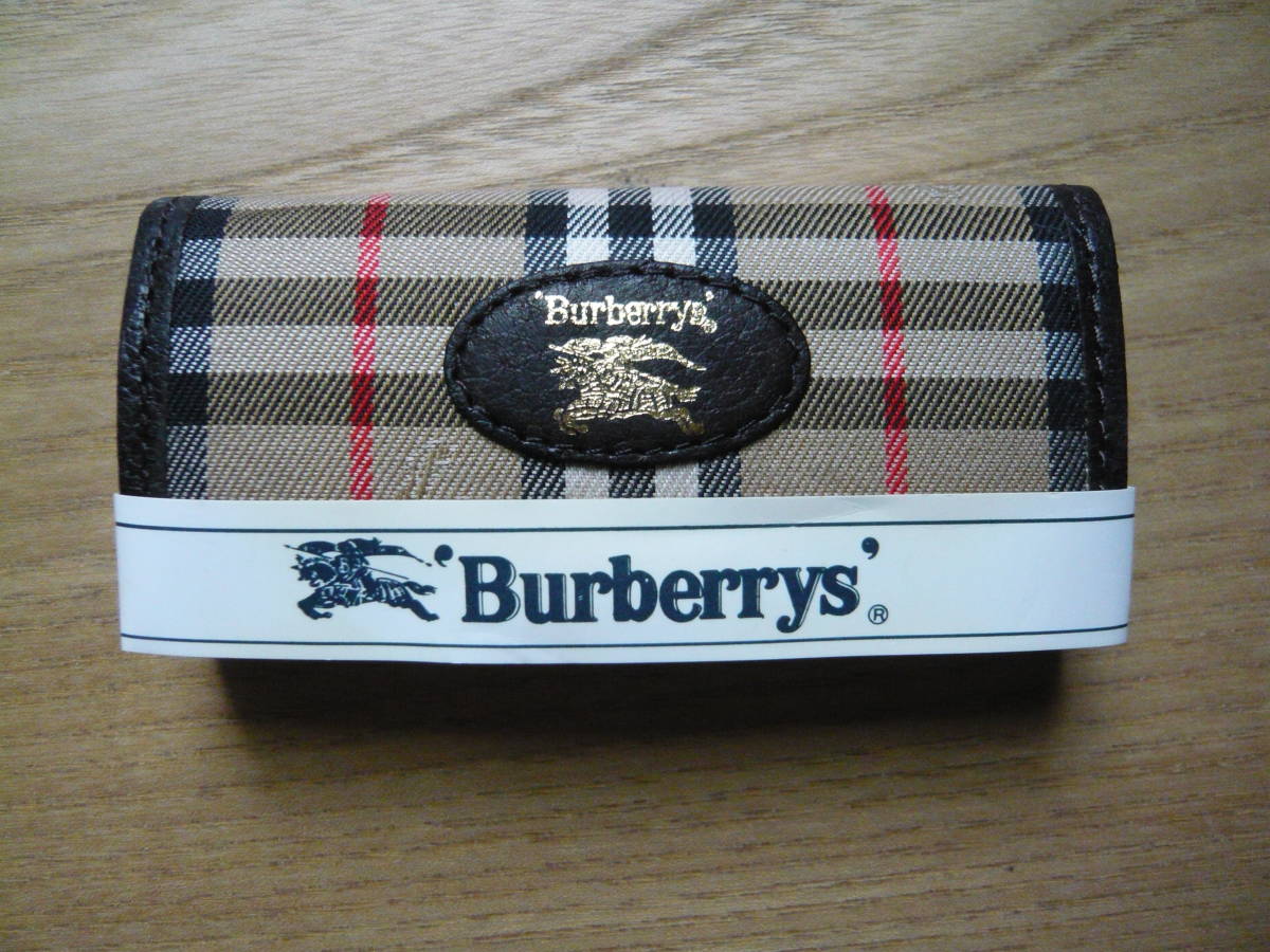 Burberrys'　バーバリー　3連キーホルダー　新品、未使用品　バーバリーチェック_画像2