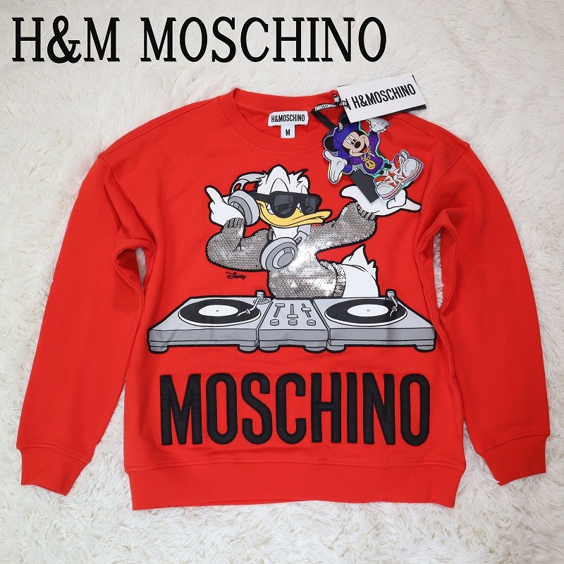 未使用タグ付き H＆M MOSCHINO モスキーノ ディズニーコラボ