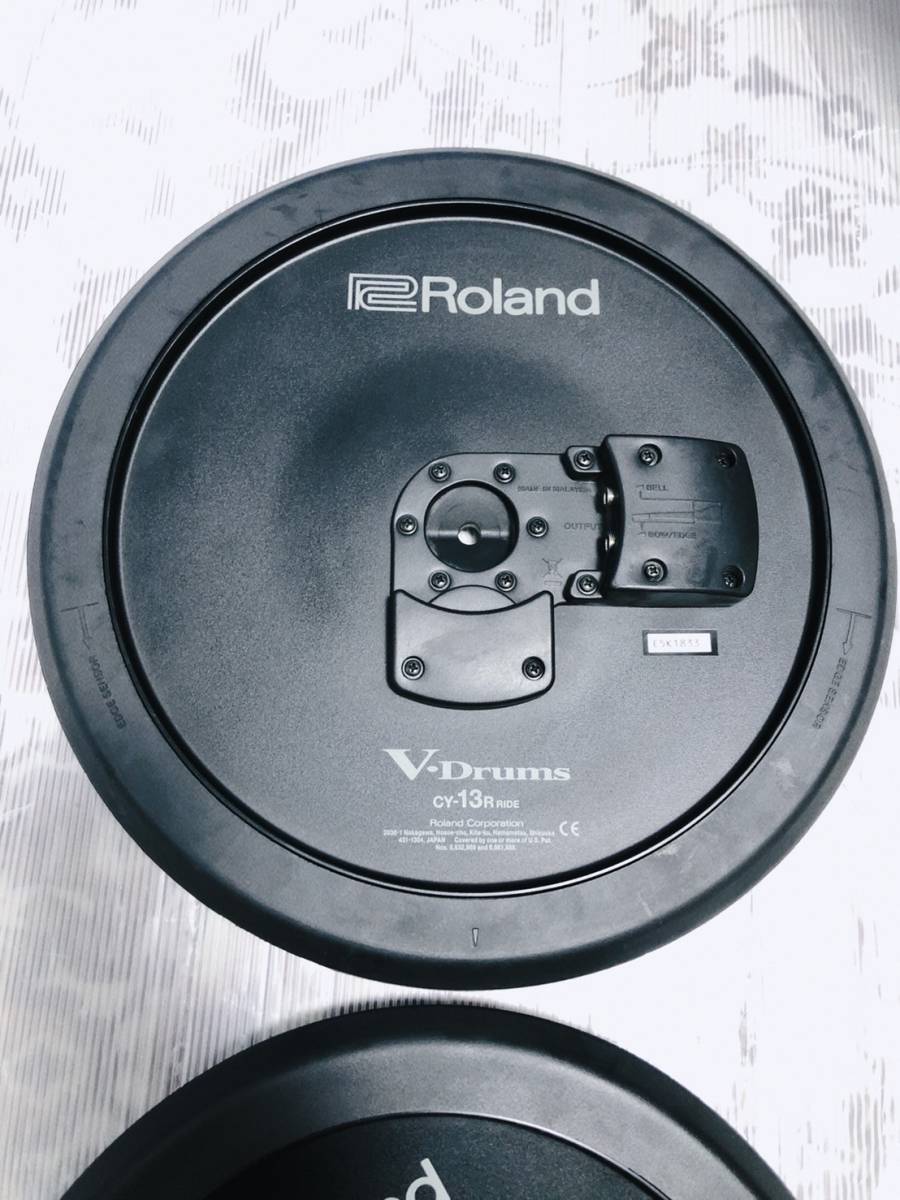 Roland CY-12C-BK CY-13R-BK ジャンク　電子ドラム_画像5