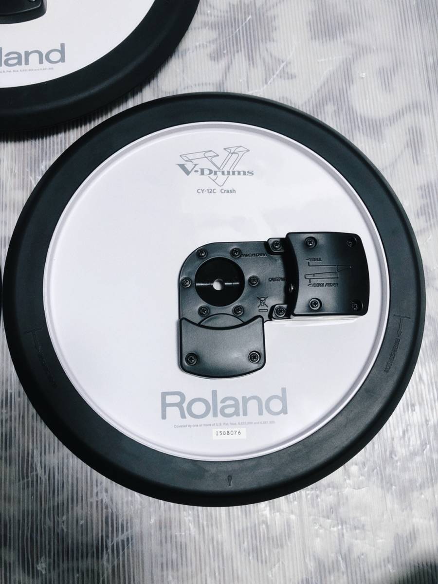 Roland CY-13R 1枚　CY-12C 2枚　電子ドラム　(AA)_画像5