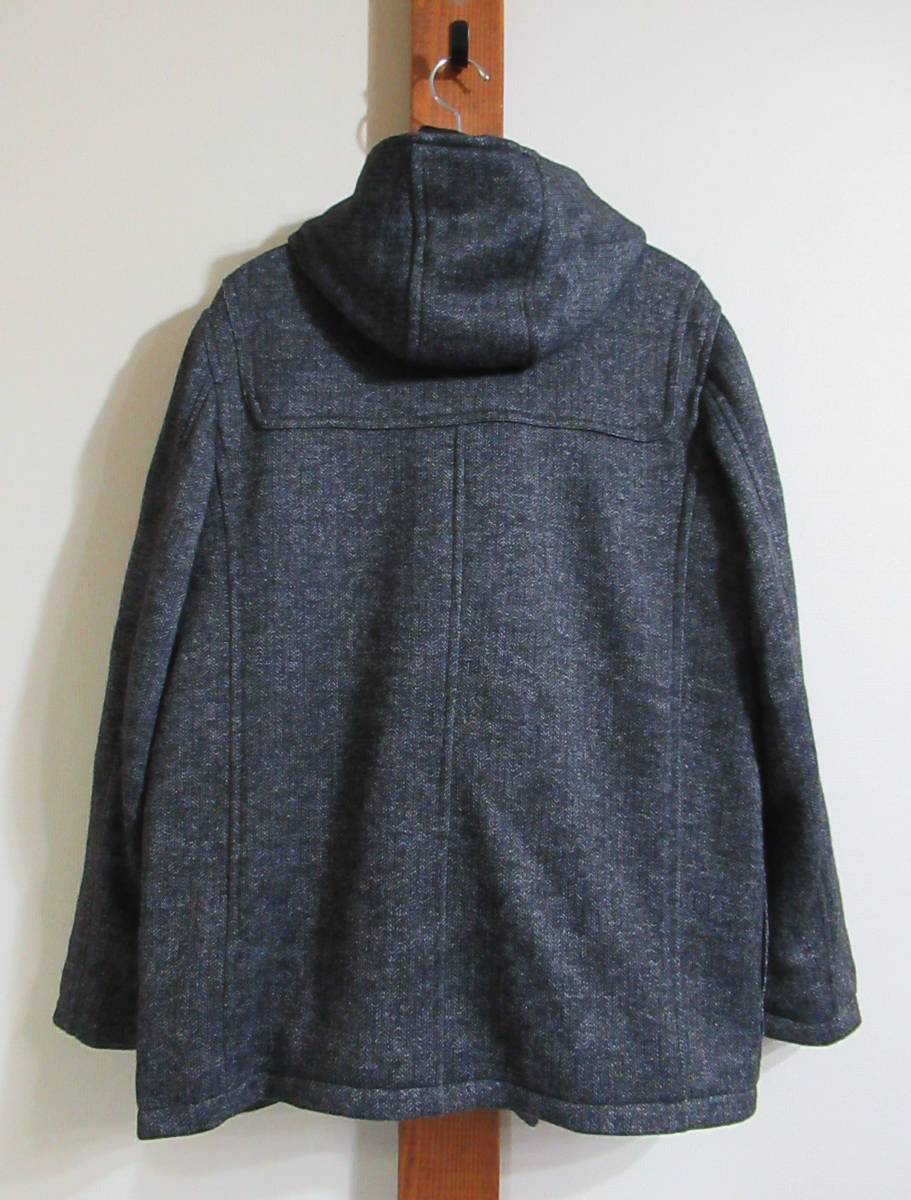  beautiful goods *HUSH PUPPIES/ is shupapi-V jacket Short da full knitted series material betta - sweater manner blue Mate 